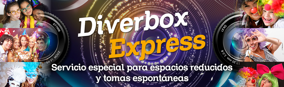 Cabinas de fotos instantáneas - Diverbox Express